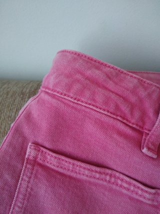 Vaqueros Zara Rosa Talla 36