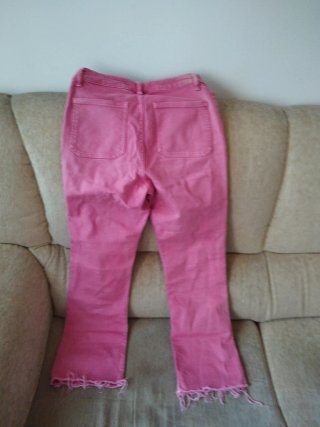 Vaqueros Zara Rosa Talla 36