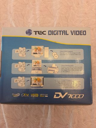 Cámara de vídeo digital TEC DV7000