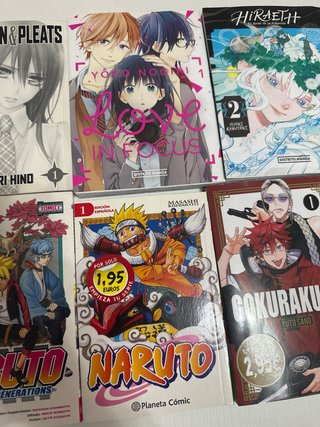 Mangas anime variados