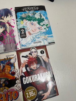 Mangas anime variados