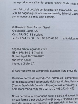 Dibuix Tècnic 1 Batxillerat Casals