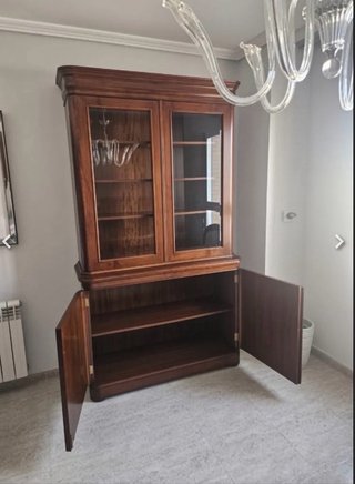 Conjunto Comedor Artes Moble Nogal Español