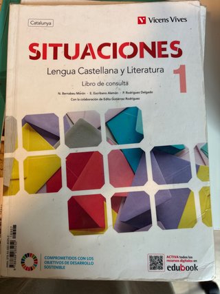 Situaciones Libro de Castellano literatura. 1o ESO