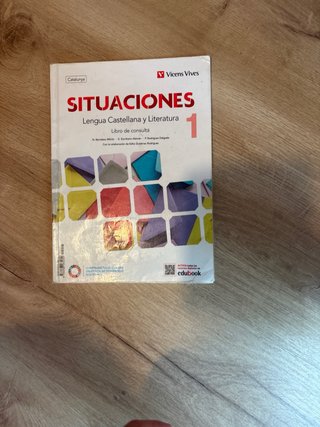 Situaciones Libro de Castellano literatura. 1o ESO