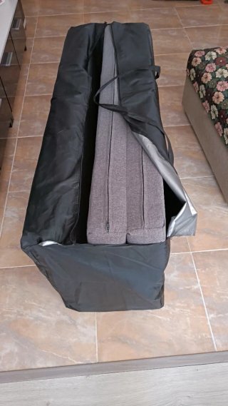 Colchón Plegable Gris Nuevo