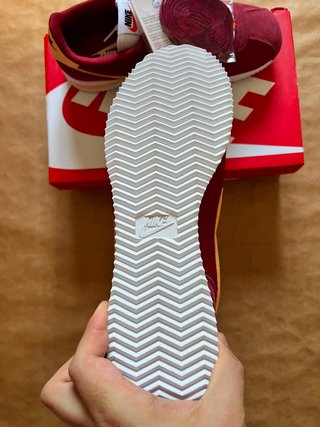 Zapatillas Nike Cortez Rojas Oscuro