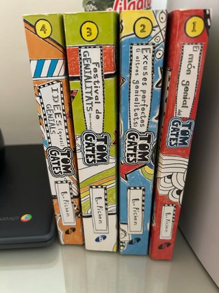 4 llibres de Tom Gates en català