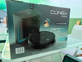 Robot Aspirador Conga 2499 Ultra Home Titanium