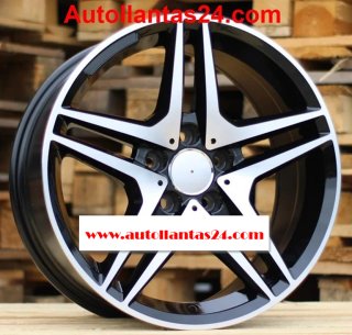 614 Juego 4 llantas mercedes benz r350911