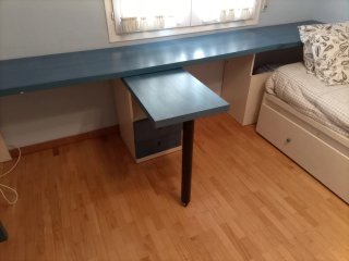 Conjunto juvenil escritorio y cama nido