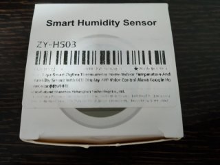 Sensor Zigbee Temperatura y Humedad Blanco