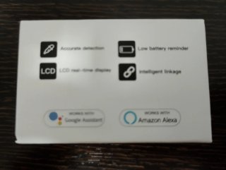 Sensor Zigbee Temperatura y Humedad Blanco