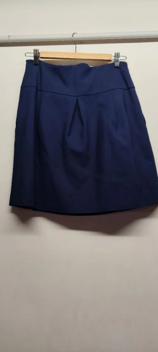 Falda Zara azul marino talla 40