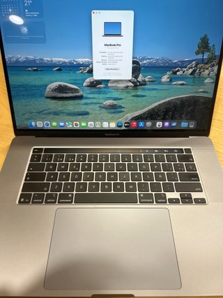 MacBook Pro 16 pulgadas.