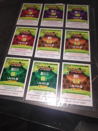 18 Cromos Especiales R.Madrid Panini