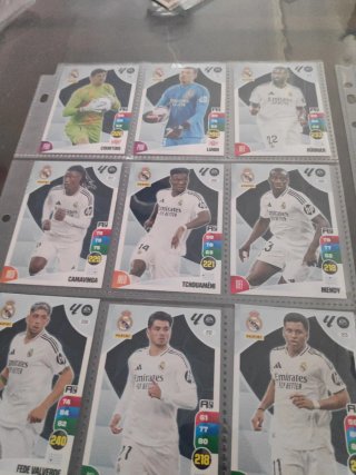 18 Cromos Especiales R.Madrid Panini