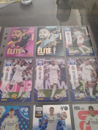 18 Cromos Especiales R.Madrid Panini