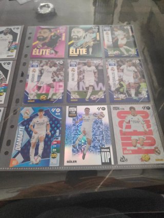 18 Cromos Especiales R.Madrid Panini