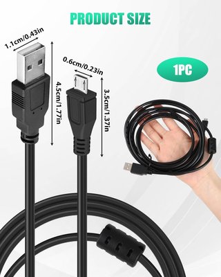 Cable USB 3M para TV Stick .USB-MICRO USB