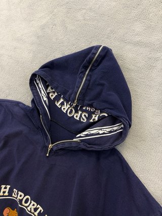 Vintage Maglietta d’Archivio con Cappuccio Zio