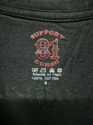 T-shirt donna Support 81 nera S