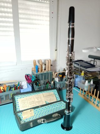 Clarinete Sib URSS restaurado
