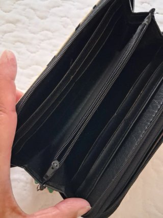 Monedero Tous Oso Verde Beige