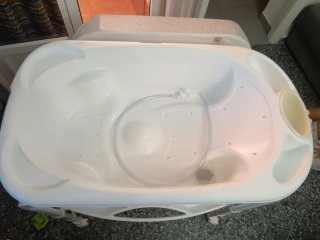 Bañera cambiador para bebés
