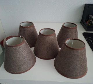 Tulipas para lámpara casquillo E14 (5 unidades)
