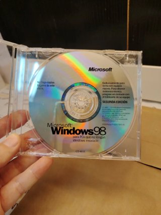 Windows 98 Segunda Edición CD