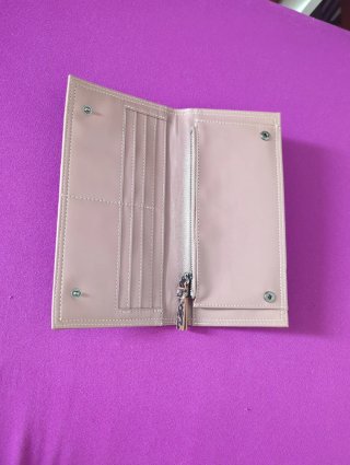 Cartera alargada mujer estampado serpiente