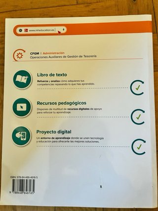 Operaciones Auxiliares de Gestion de Tesorería
