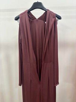Vestido Victoria Color Berenjena - T38