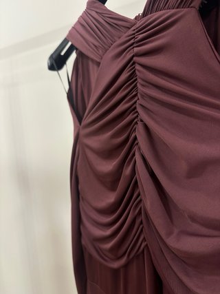 Vestido Victoria Color Berenjena - T38