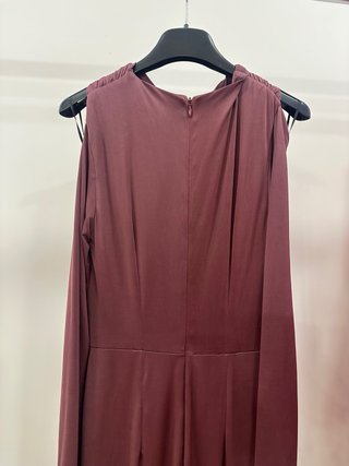 Vestido Victoria Color Berenjena - T38