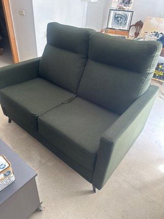 Sofá Cama Frances Bañon Tela Verde