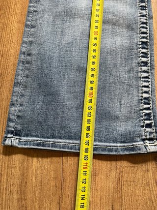Jeans Vigoss Bootcut Strass Blu Vintage Y2K Donna