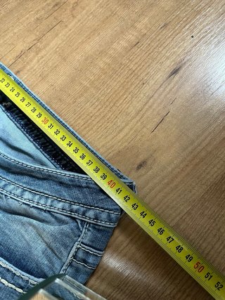 Jeans Vigoss Bootcut Strass Blu Vintage Y2K Donna