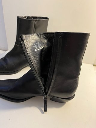 Botas Massimo Dutti Piel Negras.