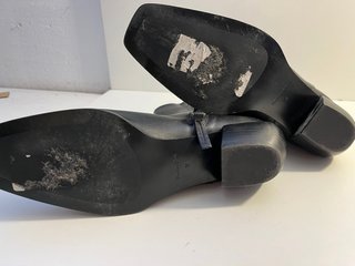 Botas Massimo Dutti Piel Negras.