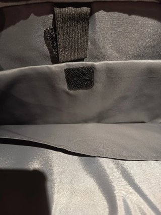 Bolsa portátil rosa con estrellas