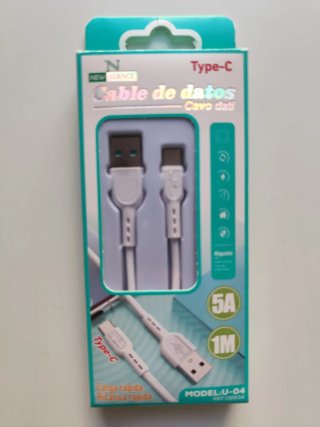 Cable USB-C New Science U-04 5A 1m