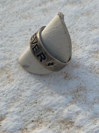 Anillo Plata de Palo Forever