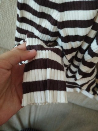 Jersey Primark de cuello alto a rayas