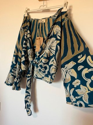 Blusa Bigg Bull M Estampada