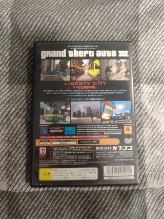 Grand Theft Auto III PS2 japonés