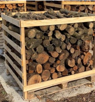Leña de olivo para chimenea