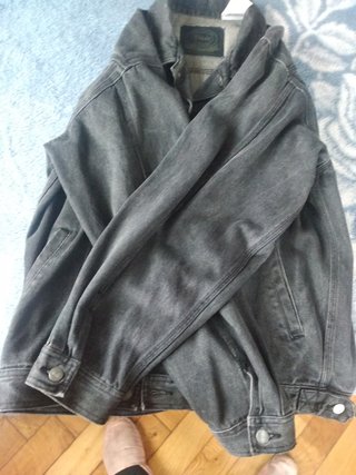 Chaqueta Vaquera Metallica Negra