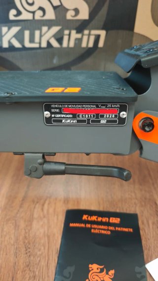 Patinete Eléctrico KuKirin G2 DGT Nuevo